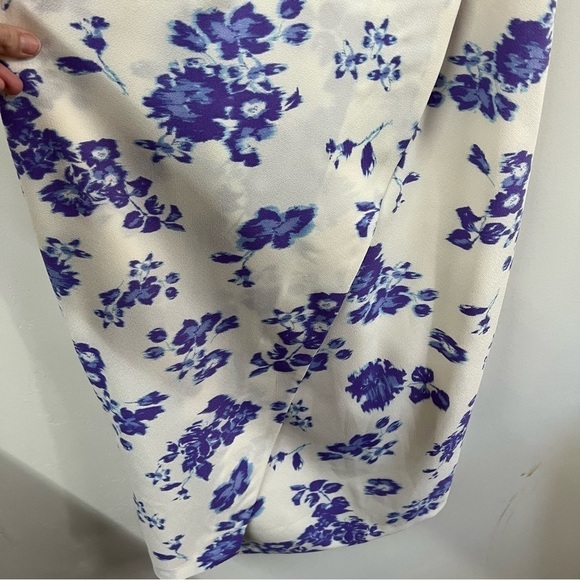 Katherine Kelly Jada Floral Faux Wrap Midi Dress - Picture 4 of 11